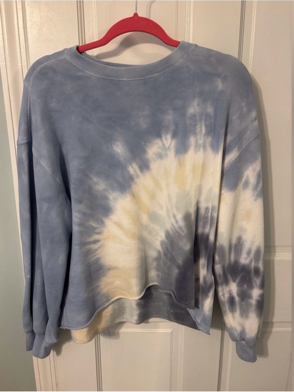 Abercrombie & Fitch Women’s Soft Collection Tie dye Crewneck Sweatshirt Medium